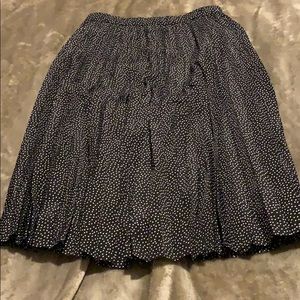 J. Crew pleated midi skirt